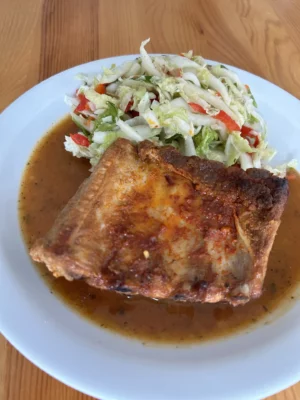 Żeberko w sosie  (~200g)