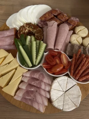 Catering - deska wędlin i serów