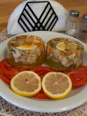 Catering - galaretka drobiowa 2