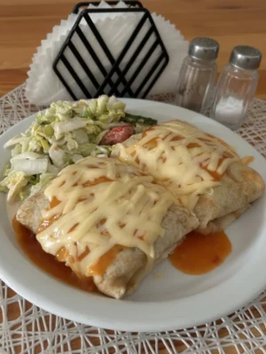 Danie II - nalesniki z mięsem - Bistro PTTK Bachotek